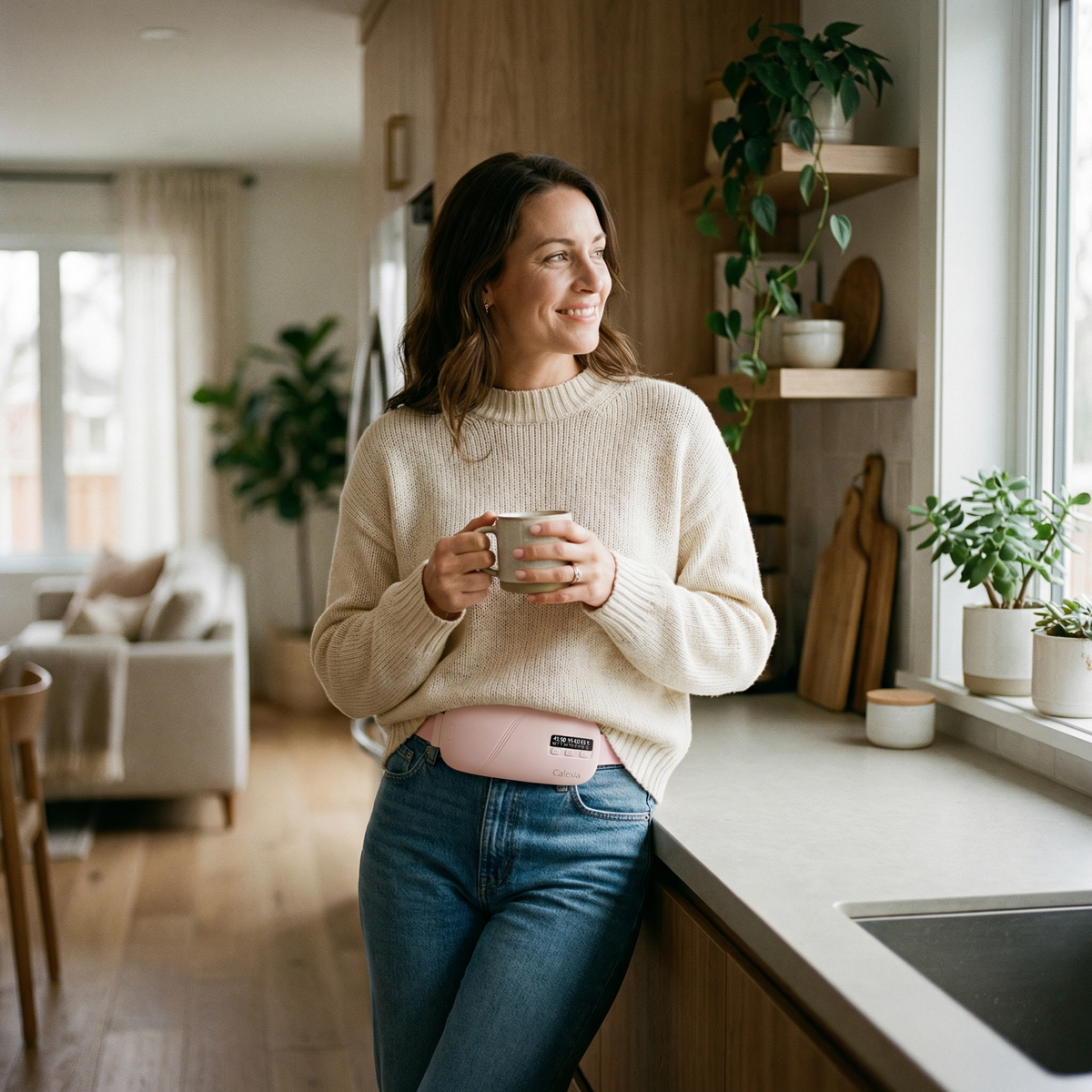 Calexia ceinture chauffante pour le confort menstruel