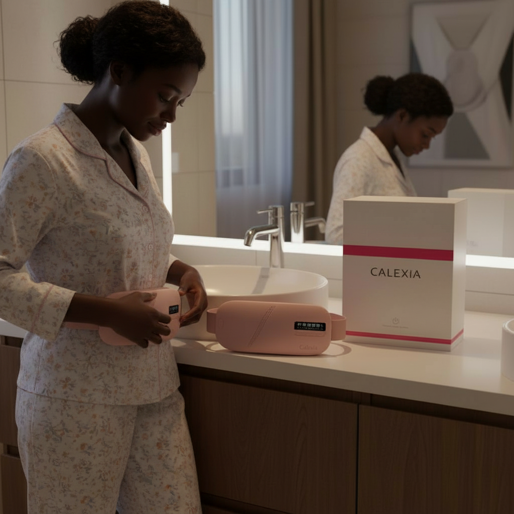 Calexia ceinture chauffante pour le confort menstruel